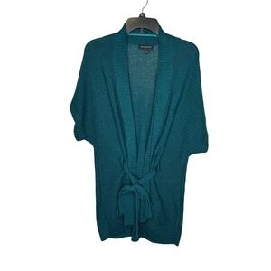 Banana Republic Women's Sweater Wrap‎ Open Front Tie Wool Stretch Cardigan XS/S